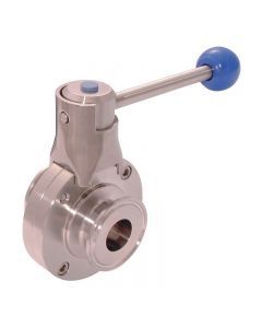 Hygienic Butterfly Valve - Clamp Type